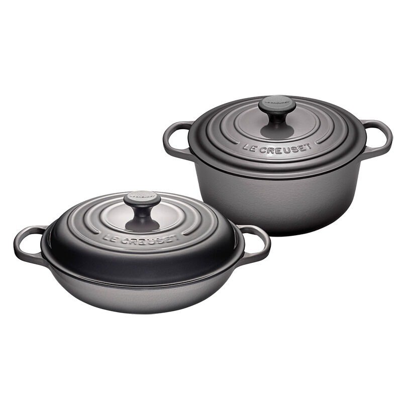 Round Dutch Oven and Braiser Set Le Creuset